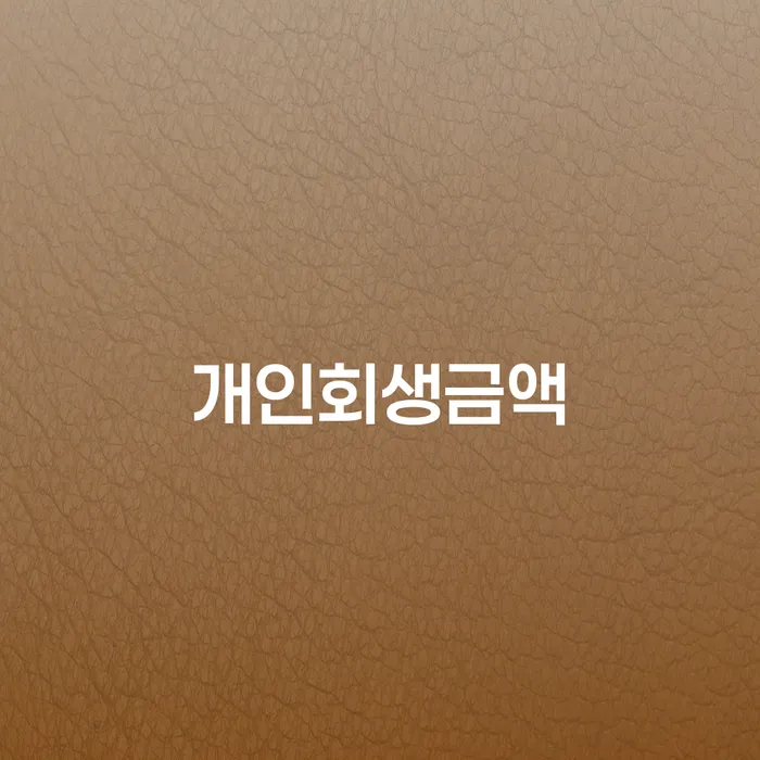 개인파산신청자격 채무 효과적인 해결방법 꼭 해야하는 일
