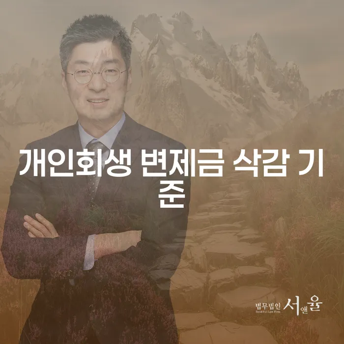개인회생 변제금 삭감 기준, 어떻게 이해하고 활용할 수 있을까요?