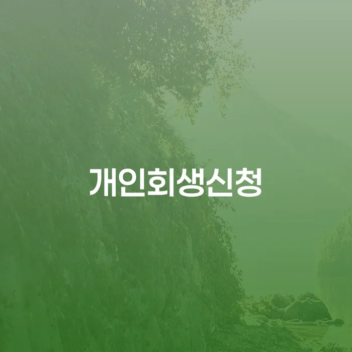 숭인1동 개인회생 신청 절차와 성공 사례