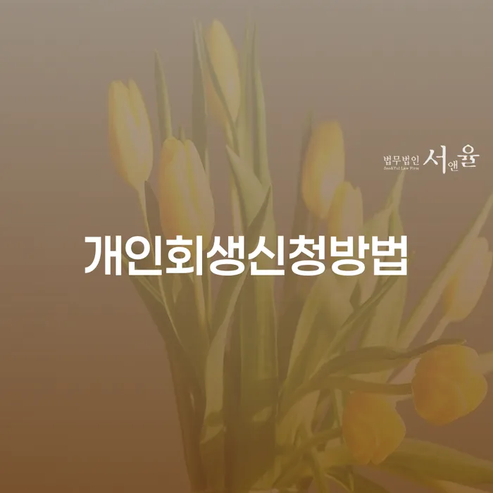 숭인1동 개인회생 신청 방법 및 성공 사례