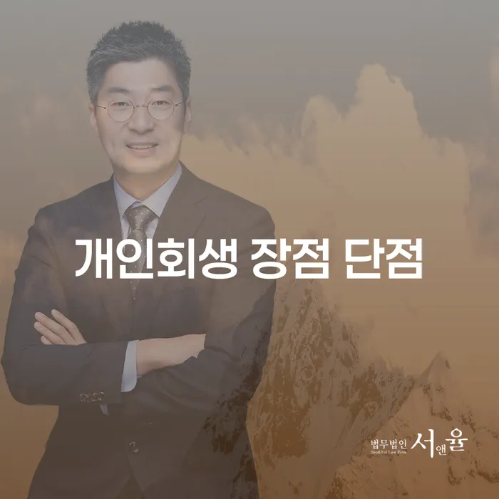 약수동 개인회생의 장점과 단점