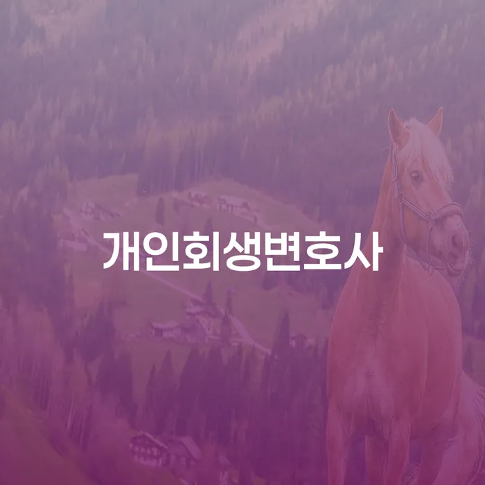 상도1동 개인회생변호사와 함께하는 채무 해결의 길