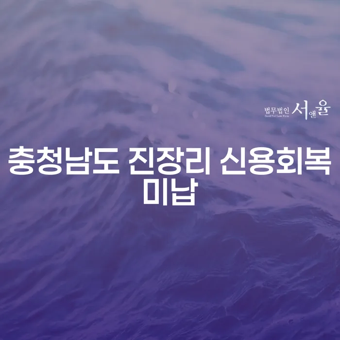 충청남도 진장리에서 신용회복미납 문제, 개인회생면책후 어떻게 해결할 수 있을까요?